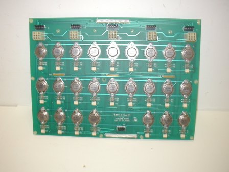 Pop-A-Slot Solenoid Driver PCB (Item #11) (Untested / Unknown Operational Condition / Sold As Is) $44.99
